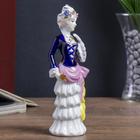 Сувенир керамика "Леди в платье каскадом" 20х7х6 см - Фото 2