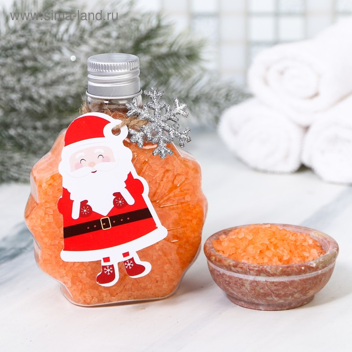 Соль для ванн "Дед Мороз", 200 гр - Фото 1