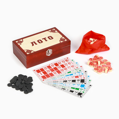 Русское лото «Подарочное», 90 бочонков, 48 карточек