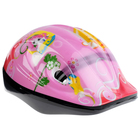 Шлем защитный детский ONLYTOP OT-501, обхват 52-54 см, цвет розовый - фото 9541349