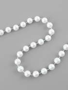 Жемчуг на нитях, 10 мм, 9±1 м, белый - Фото 2