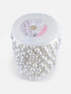Жемчуг на нитях, 10 мм, 9±1 м, белый - Фото 5