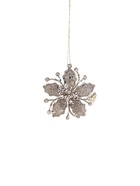 Ёлочные игрушки 3 шт. «Зимнее волшебство. Сияющая глазурь» пластик, 9.5×9.5 см, золото - Фото 3