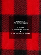 Плед флисовый «Экономь и Я. Клетка», размер 150×200 см - Фото 2
