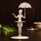 Салфетница «Девушка под зонтиком», 23,5×12,5×0,3 см - Фото 2