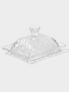 Маслёнка Доляна «Семицвет», 15.5×11.5×8 см, стекло, прозрачная - Фото 2