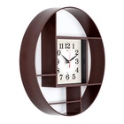 Часы настенные интерьерные «Маганса», бесшумные, плавный ход, d=35 см, от батарейки 1×АА - Фото 3