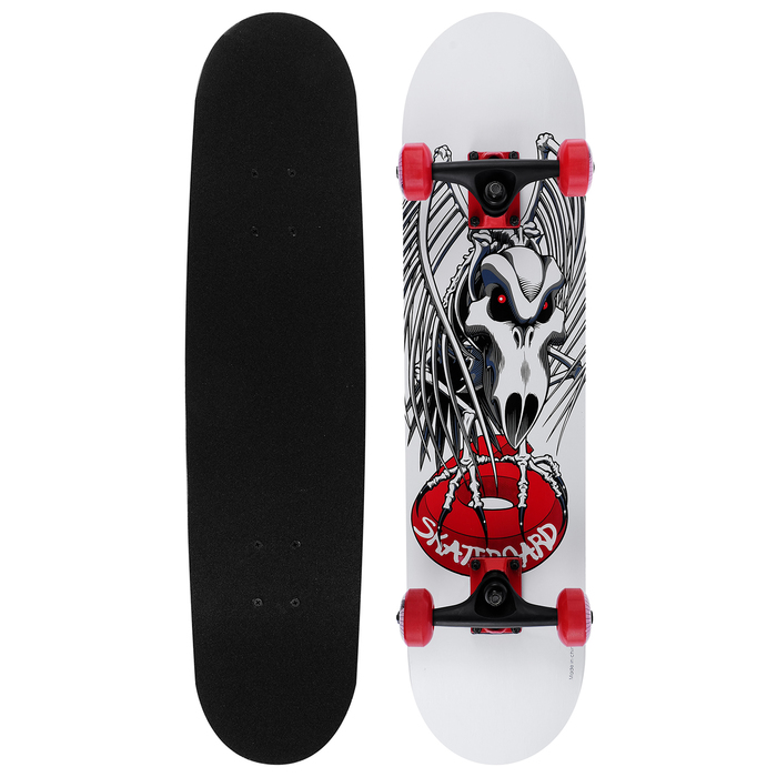 Скейтборд «Ястреб», колёса PU, d=50 мм, ABEC 9, алюминиевая рама, канадский клён 9 слоев - Фото 1