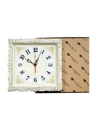 Часы настенные, интерьерные "Барака", бесшумные, 38 х 38 см, белое золото - Фото 11