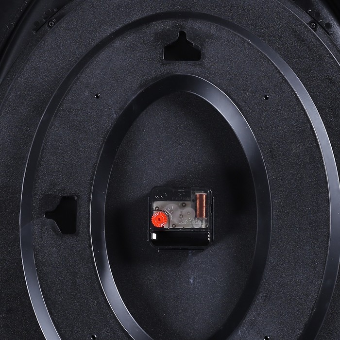 Часы настенные, интерьерные"Самвана", вертикальные, черные, 63.5 х 53.5 см - фото 1926003887