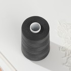 Нитки 50/2, 5000 м, цвет тёмно-серый №6812 - Фото 2