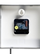 Часы настенные интерьерные «Маганса», бесшумные, плавный ход, с полками, d=35 см, серые - Фото 7