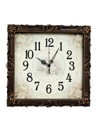 Часы настенные, интерьерные "Барака", бесшумные, 38 х 38 см, черная бронза - Фото 3