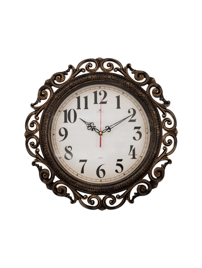 Часы настенные, интерьерные "Хостон", бесшумные, d-40.5 см, циферблат 26 см - Фото 1
