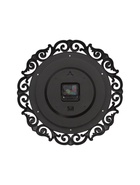 Часы настенные, интерьерные "Хостон", бесшумные, d-40.5 см, циферблат 26 см, черное золото - Фото 4