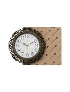 Часы настенные, интерьерные "Хостон", бесшумные, d-40.5 см, циферблат 26 см, черное золото - Фото 6