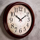 Часы настенные, интерьерные "Клавер", коричневые, циферблат 40 см, 48 см - Фото 2