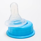 Бутылочка для кормления «Любимый сыночек», классическое горло, 60 мл., от 0 мес., цвет голубой - Фото 4