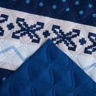 Покрывало Экономь и Я «Новогодний олень» евро макси 240×210 ± 5 см, микрофайбер, 75 г/м² - Фото 3