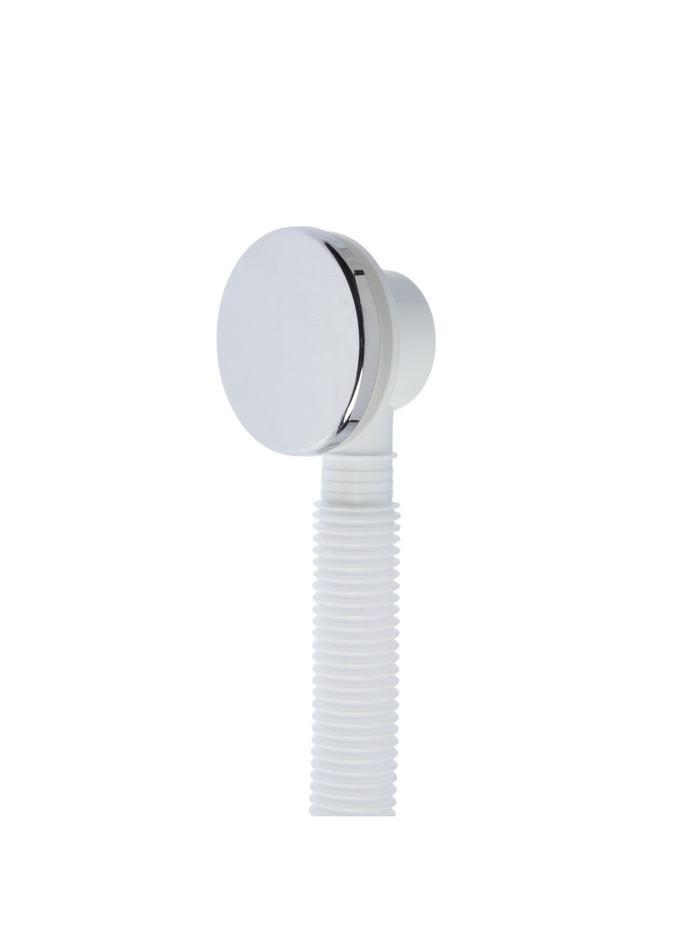 Сифон для ванны "АНИ Пласт" EC255, 1 1/2"x40 мм, с переливом, с гофрой 40x50 мм, "клик-клак" - фото 18613212