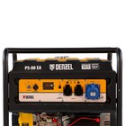 Генератор бензиновый Denzel PS 80 EA 946924, 4Т, 8000 Вт, 230 В, 25 л, коннектор автоматики   456470 - Фото 4