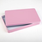 Алмазная вышивка на шкатулке "Собака и цветы" 22,8*15,8 см - Фото 4