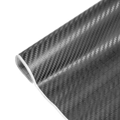Пленка карбон 3D, самоклеящаяся, 60×127 см, серый