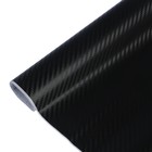 Пленка карбон 3D, самоклеящаяся, 60×127 см, черный - фото 20963629