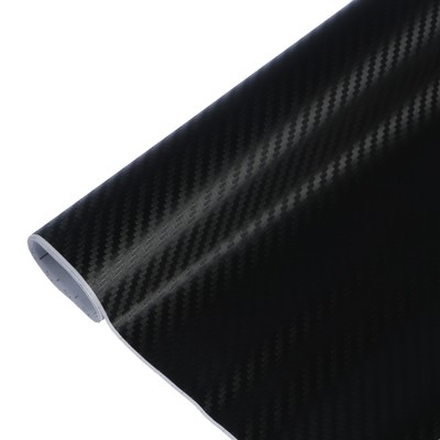 Пленка карбон 3D, самоклеящаяся, 60×127 см, черный