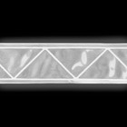Светоотражающая лента, 2,5 см, 10 ± 1 м, цвет белый - Фото 3