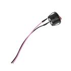 Выключатель клавишный с фиксацией, d=2 см, провод 10 см, красный - Фото 2