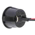 Выключатель клавишный с фиксацией, d=2 см, провод 10 см, красный - Фото 3