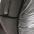 Накидка-незапинайка TORSO на спинку сиденья 58×42 см, прозрачная - Фото 6