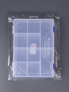 Органайзер для хранения мелочей, 10 съёмных ячеек, с подвесом, 31×20.5×6 см, прозрачный - Фото 6