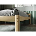 Односпальная кровать «Т1», 700×1600, массив сосны, без покрытия - Фото 3