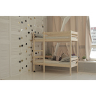 Детская двухъярусная кровать «Дональд», 700×1600, массив сосны, без покрытия - фото 109835623