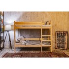 Детская двухъярусная кровать «Дональд», 800×1900, массив сосны, без покрытия - Фото 4