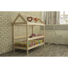Детская кровать-домик, 700×1600, массив сосны, без покрытия - фото 109835651
