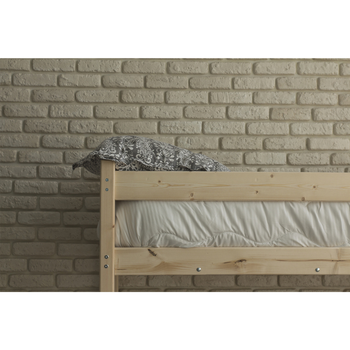 Кровать-чердак «Л1», 700×1900, массив сосны, без покрытия - фото 1905576142