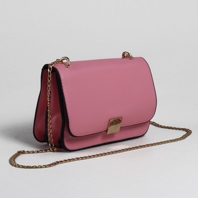 Цепочка для сумки, плоская, алюминиевая, 7×9.8 мм, 10±0.5 м, цвет золотой