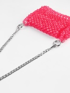 Цепочка для сумки, плоская, с карабинами, алюминиевая, 9×14 мм, 120 см, цвет серебряный - Фото 3