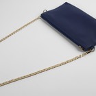 Цепочка для сумки, плоская, с карабинами, алюминиевая, 9 × 14 мм, 120 см, цвет золотой - Фото 3