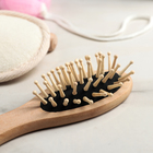 Набор банный, 4 предмета: мочалка 2 шт, расчёска, массажёр - Фото 4