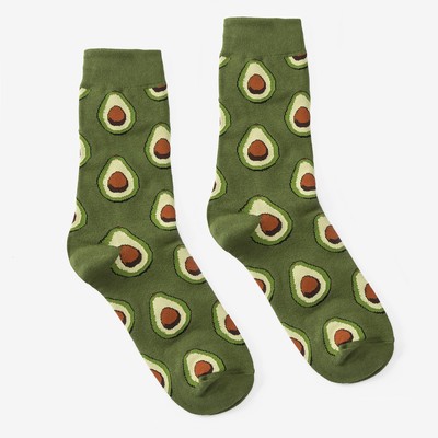 Носки женские MINAKU «Авокадо», размер 36-39 (23-25 см)