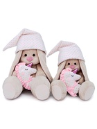 Мягкая игрушка «Зайка Ми с розовой подушкой - единорогом», 18 см - Фото 6