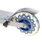 Самокат алюминиевый OT-D1, два колеса PVC, d=100 мм, цвет синий, до 50 кг - Фото 2