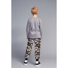 Брюки для мальчика, на манжете, камуфляж коричневый, рост 98-104 (р.28) - Фото 2