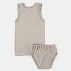 Комплект для мальчика, 126-102, цвет серый, р.80-86 см - Фото 3