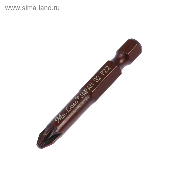 Насадки-биты MR.LOGO 715002PZ, S2, PZ2 х 50 мм, 20 шт. - Фото 1