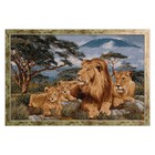 Гобеленовая картина "Африканские львы" 77х50 см - Фото 5